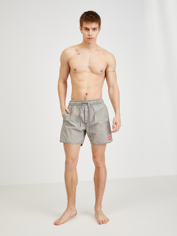 Diesel Šedé pánské plavky Diesel