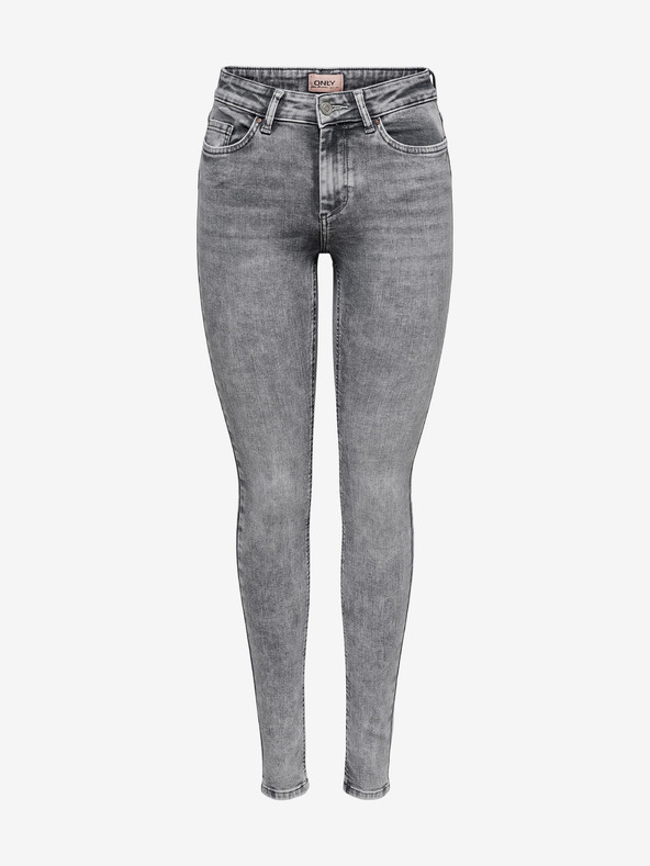 ONLY Šedé dámské skinny fit džíny ONLY