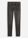 Celio Tmavě šedé pánské slim fit džíny Celio C25 Dolls