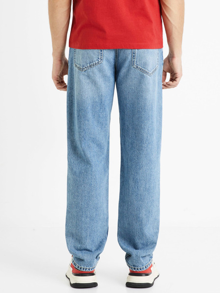 Celio Světle modré pánské straight fit džíny Celio C15 Dostraight