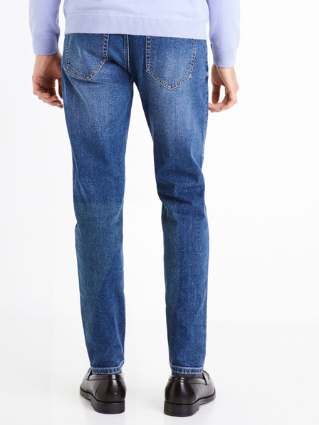 Celio Modré pánské slim fit džíny Celio C25 Doslue25
