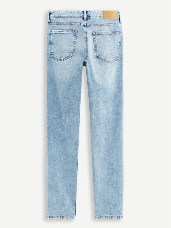 Celio Světle modré pánské slim fit džíny Celio C25 Dostroy2