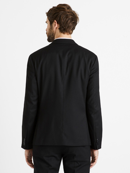 Celio Černé pánské oblekové sako Celio Duarmure