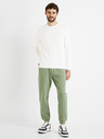 Celio Krémový pánský basic svetr Celio Decoton