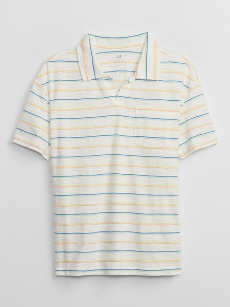 GAP Dětské pruhované polo tričko GAP