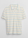 GAP Dětské pruhované polo tričko GAP