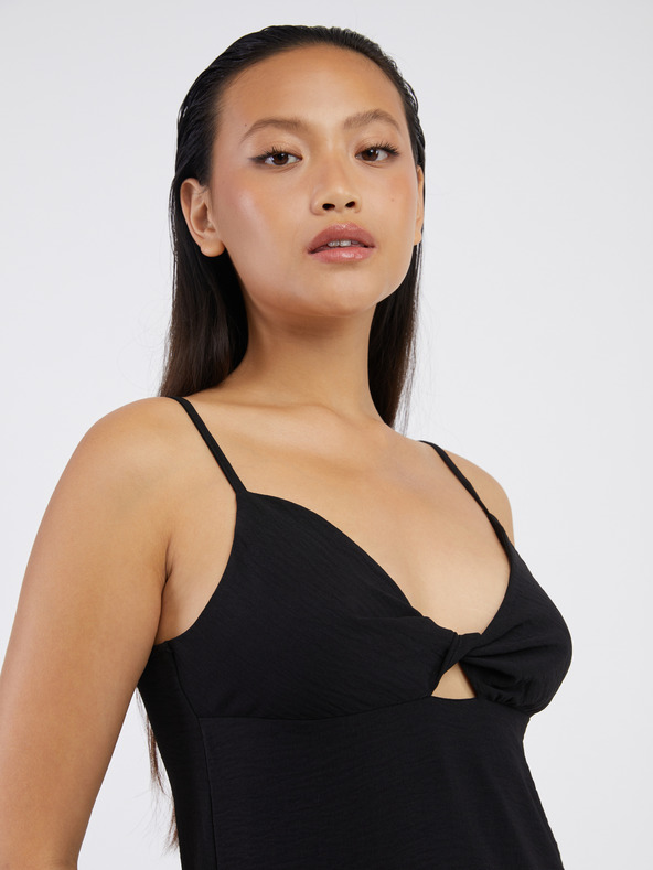 ONLY Černé dámské šaty ONLY Mette