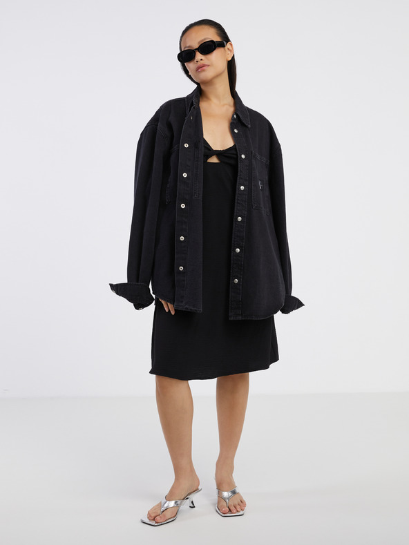 ONLY Černé dámské šaty ONLY Mette