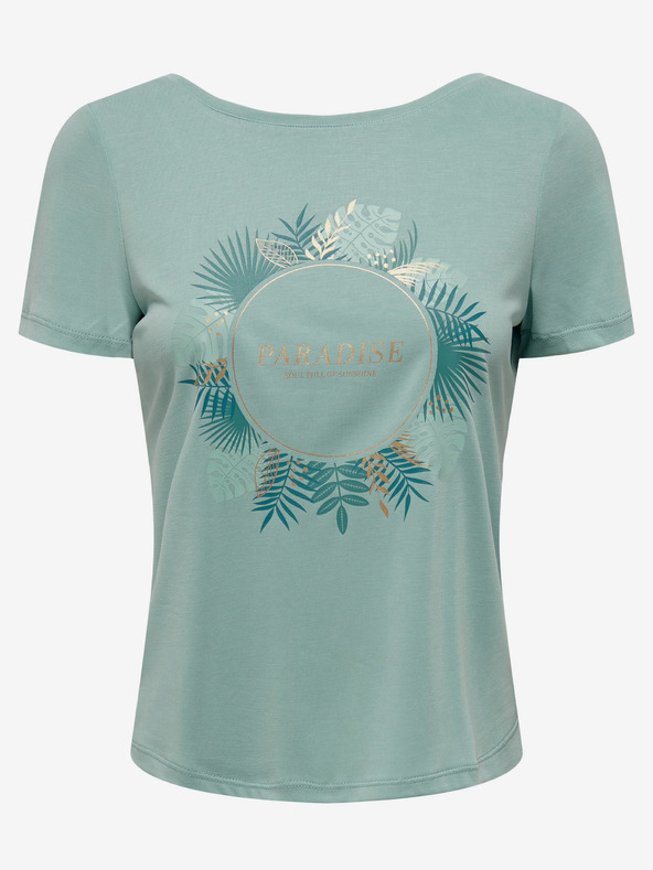 ONLY Zelené dámské tričko ONLY Free