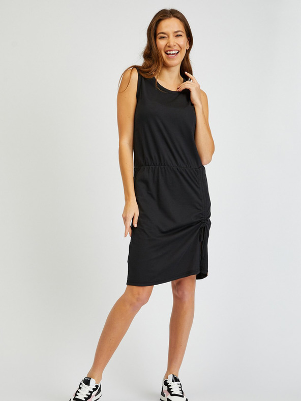 Sam 73 Černé dámské basic šaty SAM73 Indus