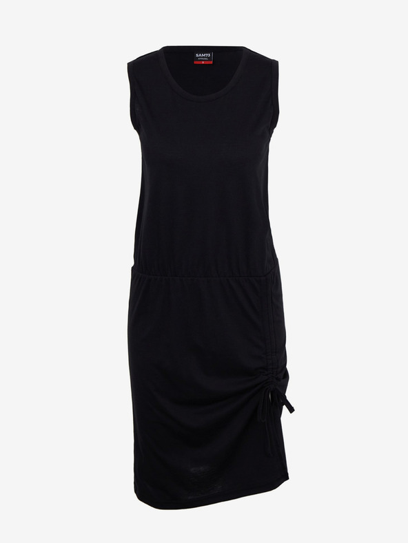 Sam 73 Černé dámské basic šaty SAM73 Indus