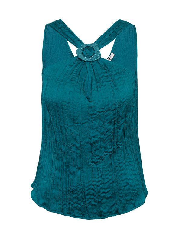 Orsay Tmavě zelená dámská halenka ORSAY