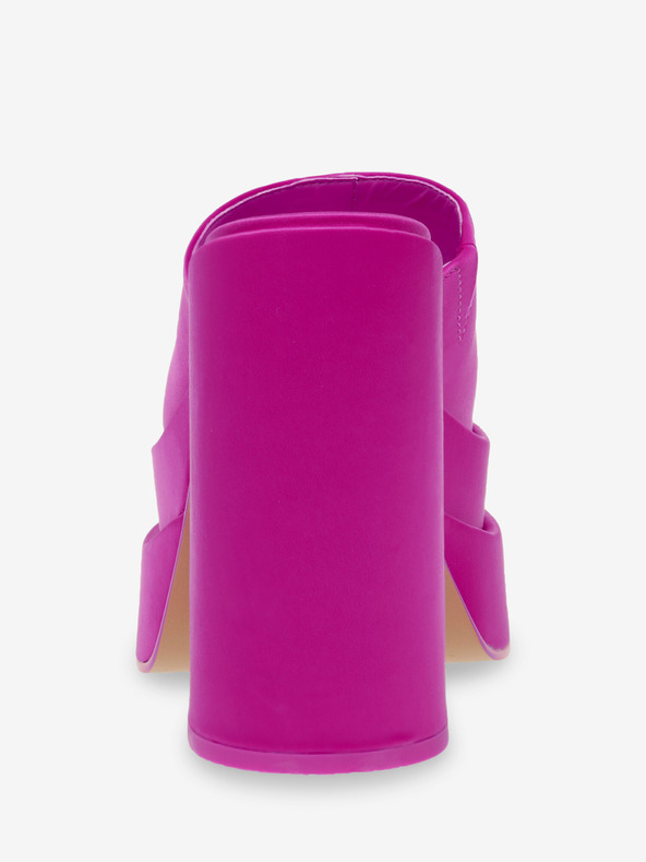 Steve Madden Tmavě fialové dámské sandály na podpatku Steve Madden