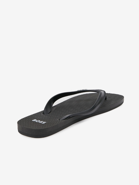 BOSS Černé pánské žabky Hugo Boss