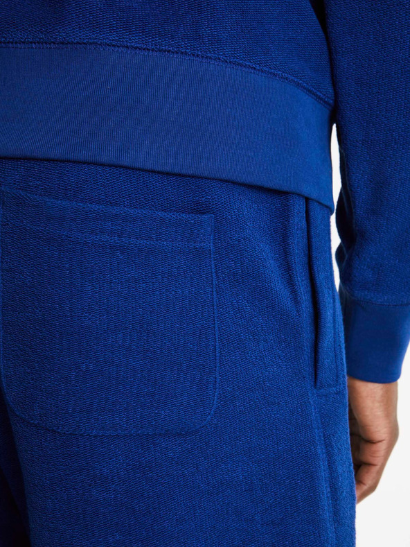 Celio Tmavě modré pánské teplákové kraťasy Celio Doreverse