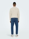 ONLY & SONS Modré pánské straight fit džíny ONLY & SONS Savi