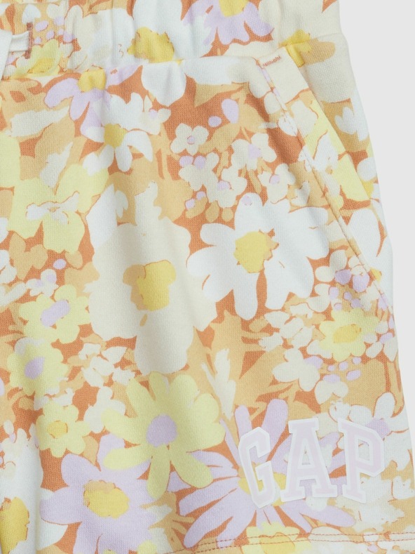 GAP Dětské květované kraťasy GAP