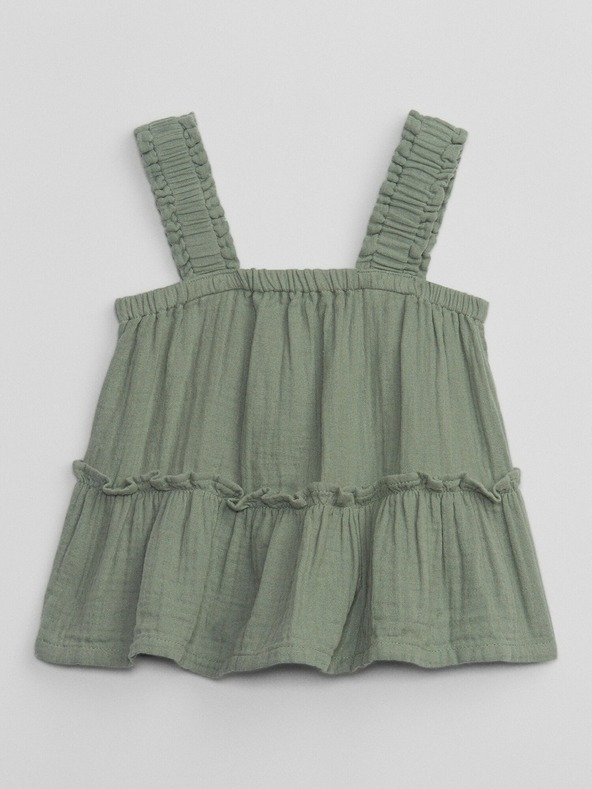 GAP Baby top s volánem GAP