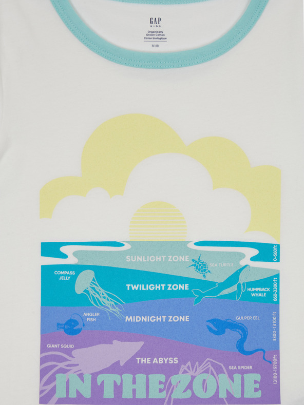 GAP Dětské tričko s potiskem Gap