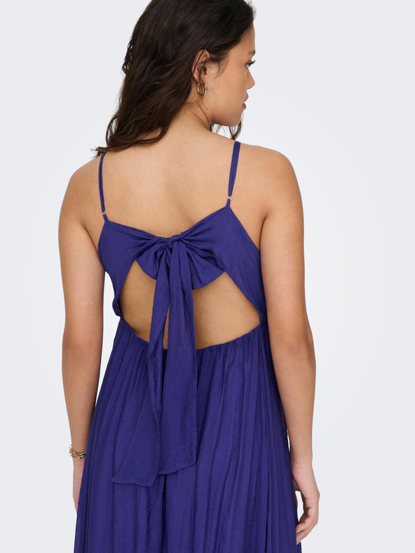 ONLY Modré dámské maxišaty ONLY Phoenix