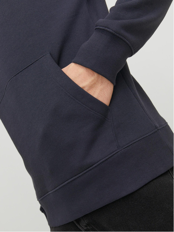 Jack & Jones Tmavě modrá pánská mikina s kapucí Jack & Jones Star