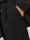 Jack & Jones Černé pánské zkrácené kalhoty Jack & Jones Karl