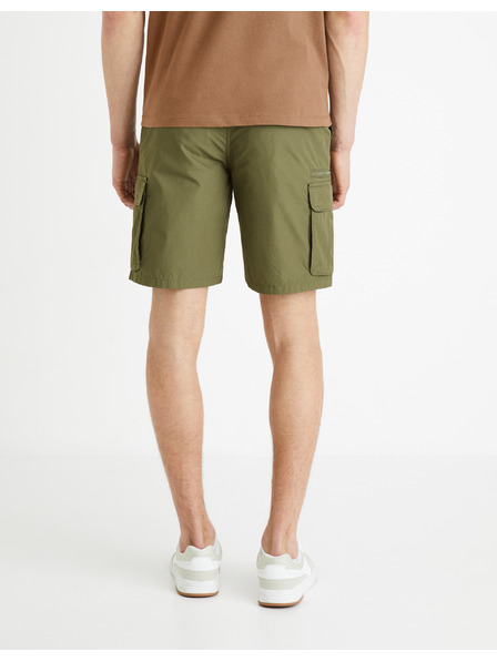 Celio Khaki pánské kraťasy Celio Fostopbm