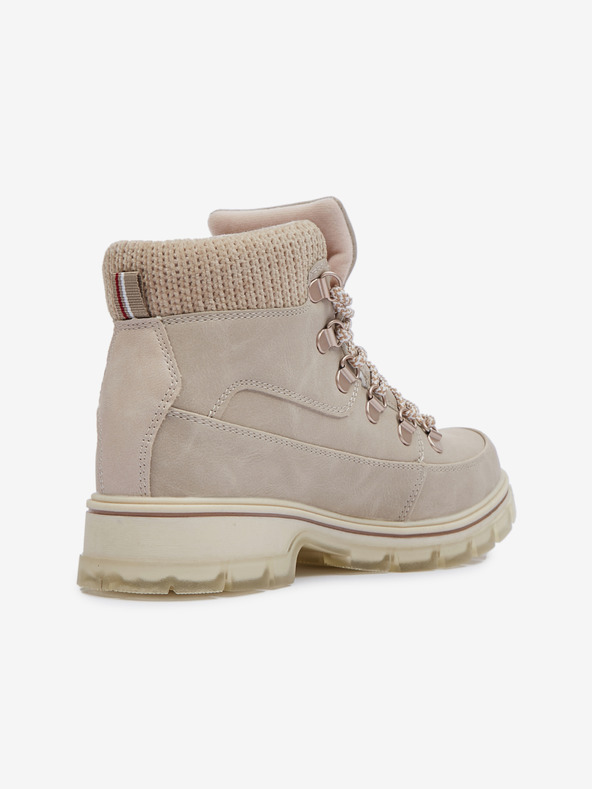 Sam 73 Béžové dámské kotníkové zimní boty SAM 73 Nasawota
