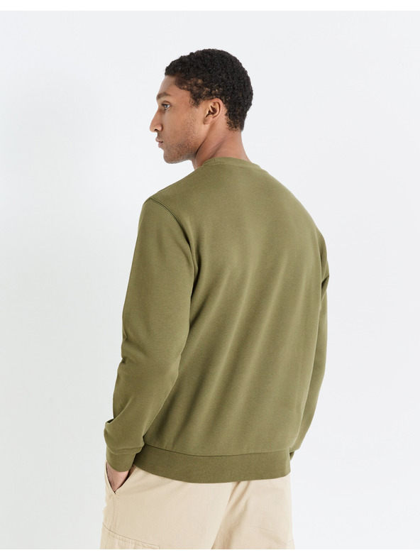 Celio Khaki pánská mikina Celio Feseven