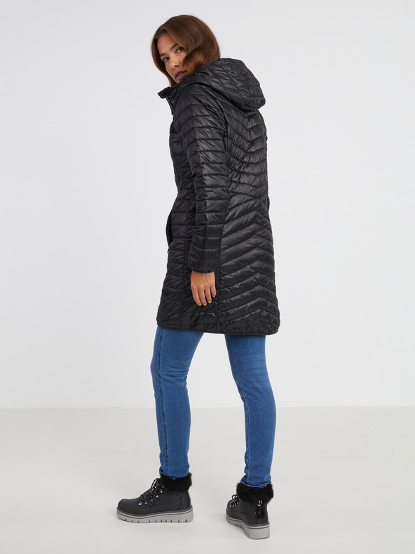 Sam 73 Černý dámský prošívaný kabát SAM 73 Bella