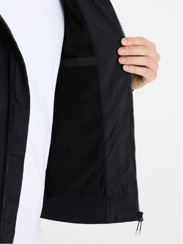 Celio Černá pánská bunda Celio Fuhoodie2