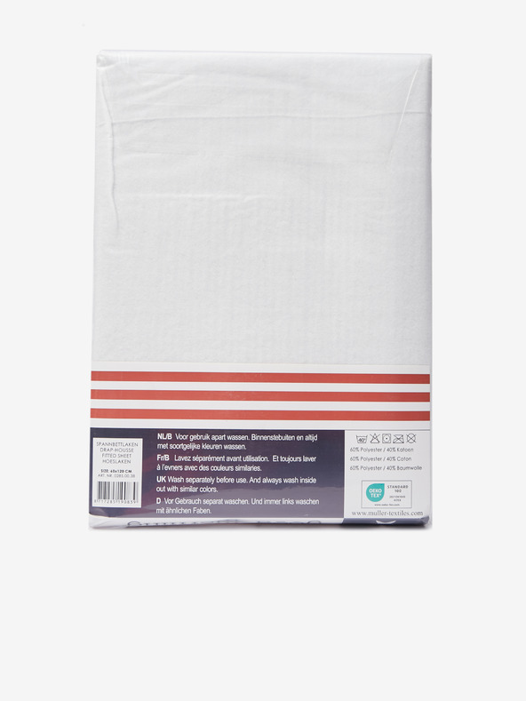 Good Morning 60x120 Bílé ochranné prostěradlo Good Morning