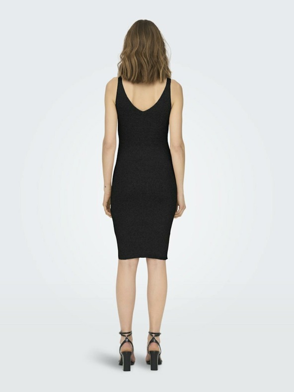 ONLY Černé dámské pouzdrové šaty ONLY Lina