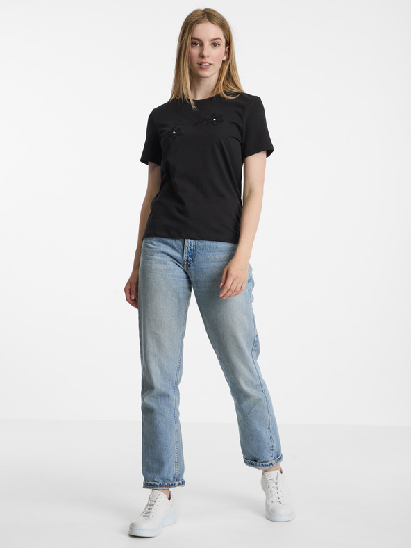 ONLY Černé dámské tričko ONLY Cami