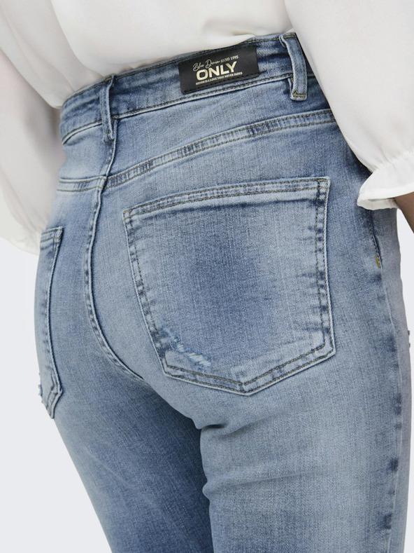 ONLY Modré dámské skinny fit džíny ONLY Forever