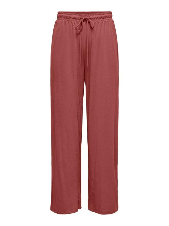 ONLY Cihlové dámské kalhoty ONLY Jany