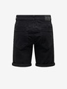 ONLY & SONS Černé pánské džínové kraťasy ONLY & SONS Ply