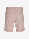 Jack & Jones Světle růžové pánské chino kraťasy Jack & Jones Marco