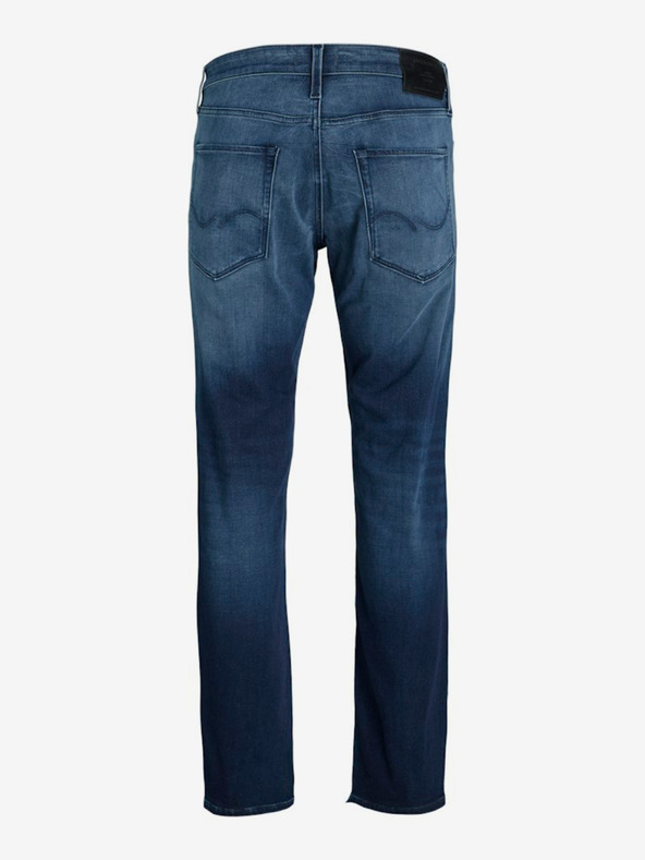 Jack & Jones Modré pánské slim fit džíny Jack & Jones Glenn
