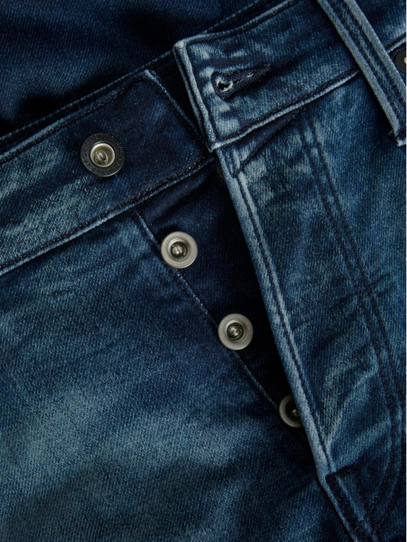Jack & Jones Modré pánské slim fit džíny Jack & Jones Glenn