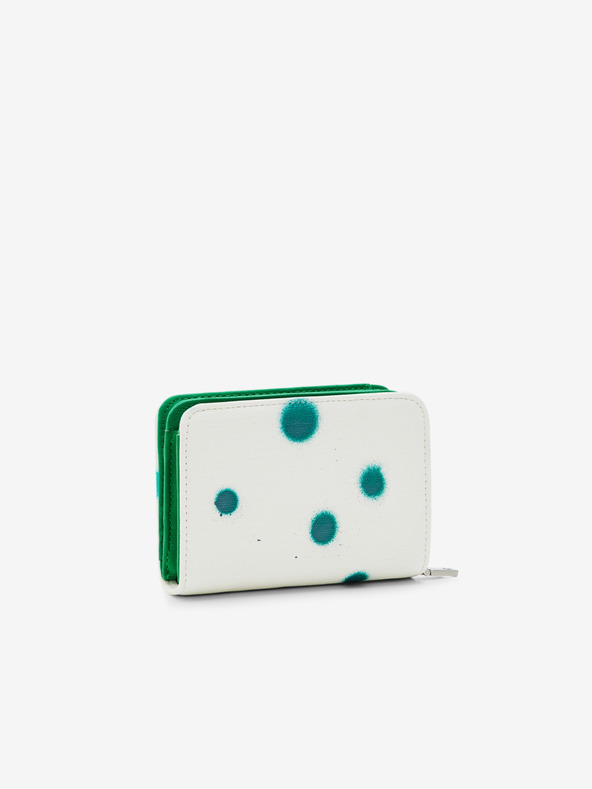 Desigual Bílá dámská vzorovaná peněženka Desigual New Splatter Maya