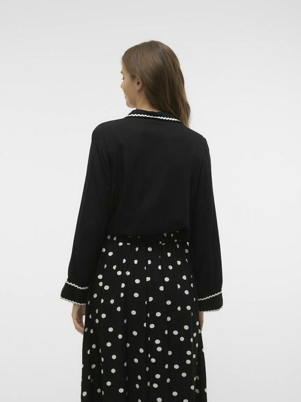 Vero Moda Černá dámská košile Vero Moda Bumpy