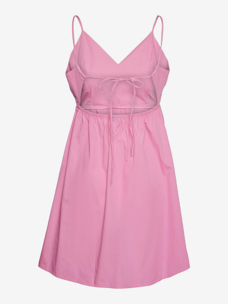 Vero Moda Růžové dámské šaty Vero Moda Charlotte