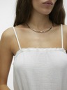 Vero Moda Bílé dámské maxišaty Vero Moda Natali