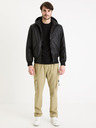 Celio Černá pánská bunda Celio Guhoodie