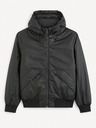 Celio Černá pánská bunda Celio Guhoodie