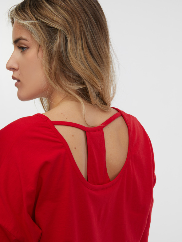 Sam 73 Červené dámské tričko SAM 73 Carlota