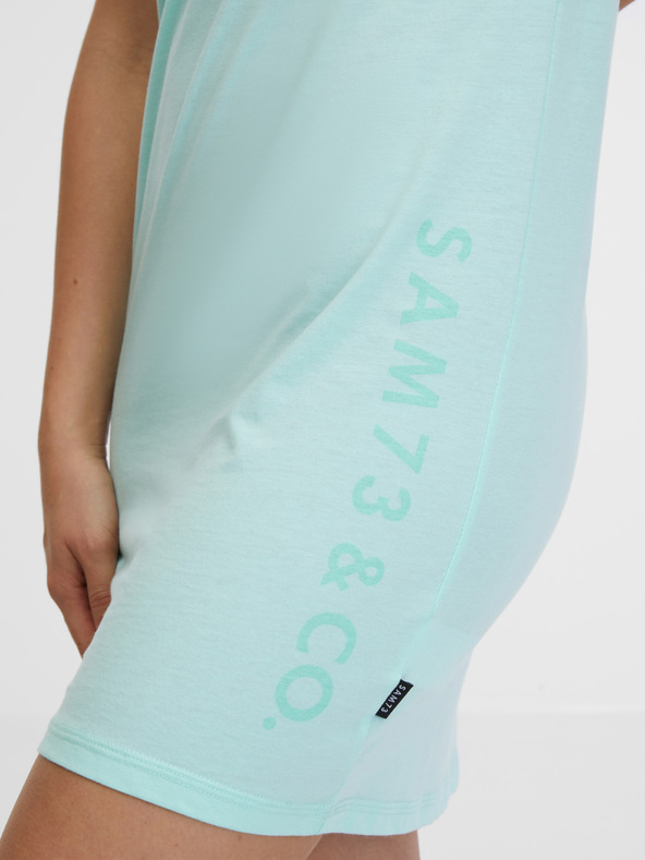 Sam 73 Tyrkysové dámské šaty SAM 73 Dalia