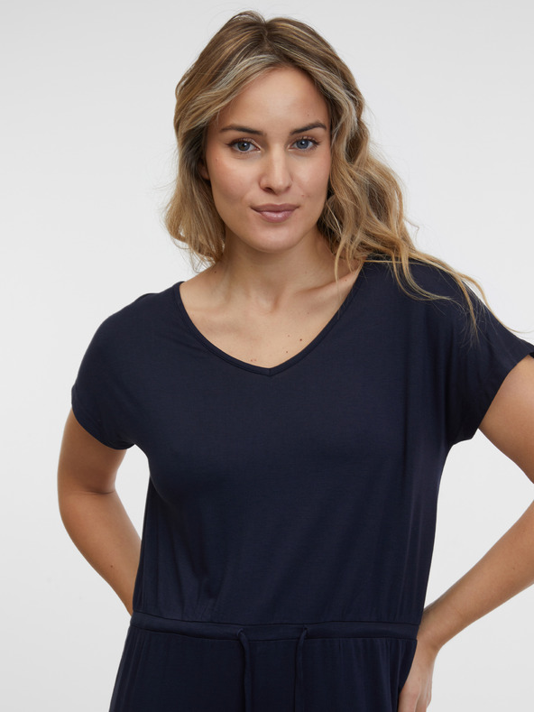 Sam 73 Tmavě modré dámské šaty SAM 73 Doria