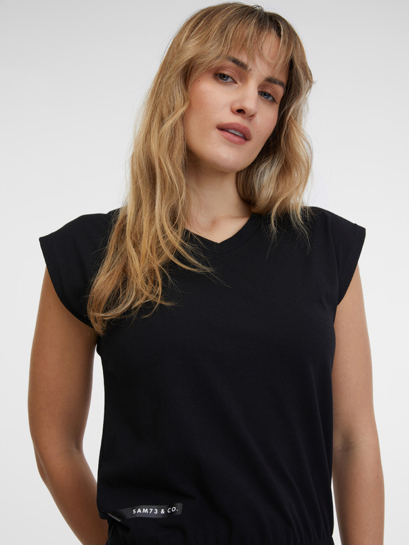 Sam 73 Černé dámské šaty SAM 73 Eugenia